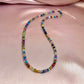 Multi gemstone necklace