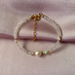 Pearl and moonstone bracelet