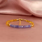 Tanzanite And Mandarin Garnet Bracelet