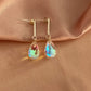 Shine Bright Like a Star Earrings- Rainbow Quartz Earrings